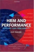 HRM and Performance: Achieving Long-Term Viability артикул 1998d.